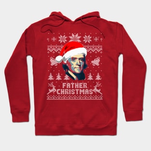 Thomas Jefferson Father Christmas Hoodie